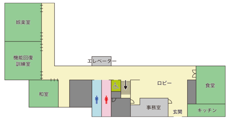 フロアマップ | 門真市立 老人福祉センター